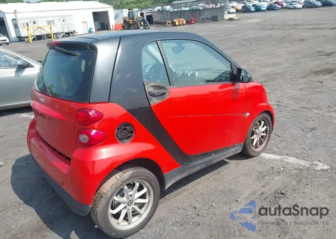 2008 Smart Fortwo Passion/Pure из США, поврежденный, VIN WMEEJ31X78K207633